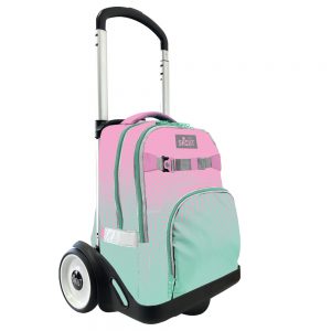 SHOUT COOL GIRL - TROLLEY D-TOUCH PINK & GREEN