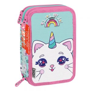 SHOUT KITTYCORN - ASTUCCIO 3 ZIPPER - 44 PEZZI