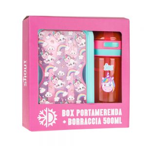 SHOUT MAGIC UNICORN - SET BORRACCIA + PORTAMERENDA