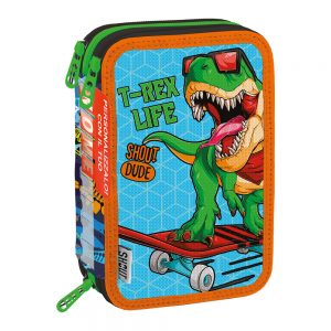 SHOUT T-REX - ASTUCCIO 3 ZIPPER - 44 PEZZI