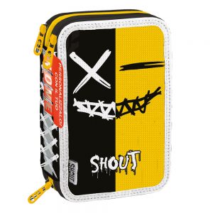 SHOUT X-MAN - ASTUCCIO 3 ZIPPER - 44 PEZZI