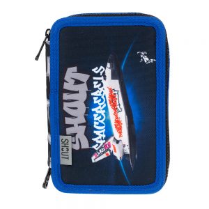 SHOUT SPACE REBELS- ASTUCCIO 3 ZIPPER 44 PEZZI I C/SEGNANOME
