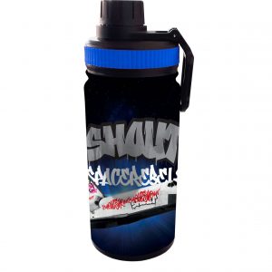 SHOUT SPACE REBELS - BORRACCIA TERMICA 500 ML. C/ANELLO STICKER CLIP-ON