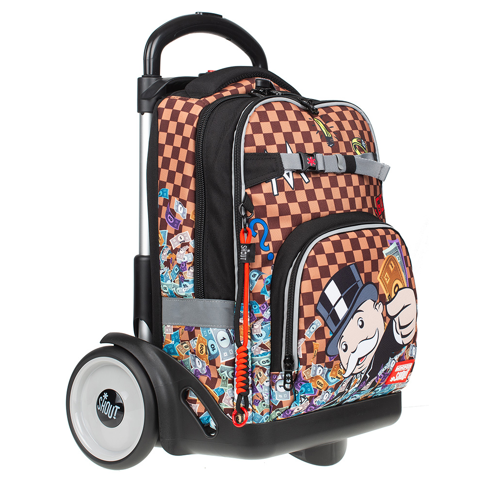 SHOUT MONOPOLY- TROLLEY D-TOUCH C/CLIP-ON - LT.28