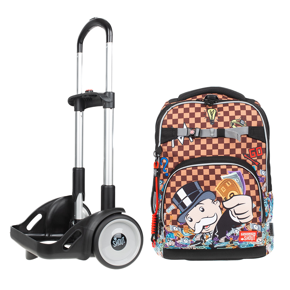 SHOUT MONOPOLY- TROLLEY D-TOUCH C/CLIP-ON - LT.28 - immagine 5